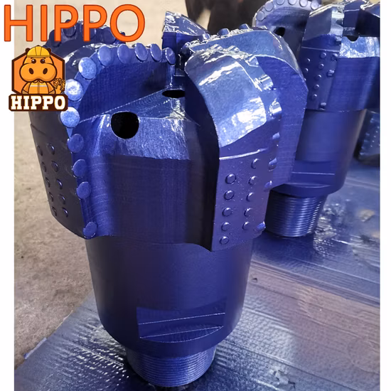 Steel Body 5 Blades Diamond Head PDC Drill Bit for Well Drilling and Mining