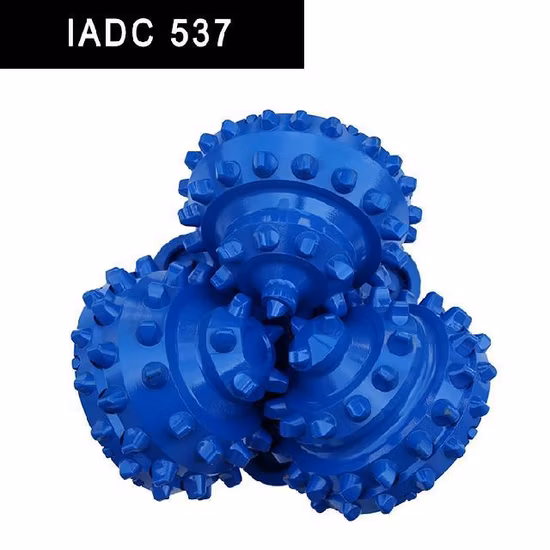 Migliore qualità e prezzo IADC 537 537g Punta da trapano da roccia Trapano triconico per perforazione di pozzi trivellati o estrazione mineraria